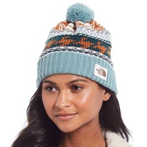 Nwt Womens North Face Fair Isle Pom 